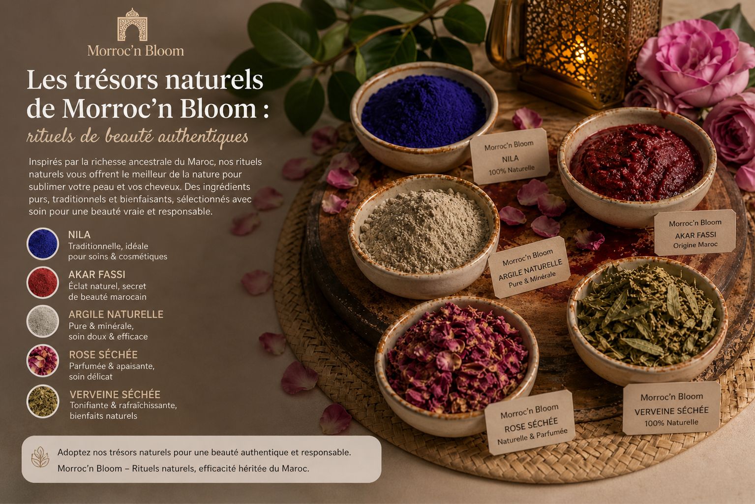 Les trésors naturels de morocc’n bloom