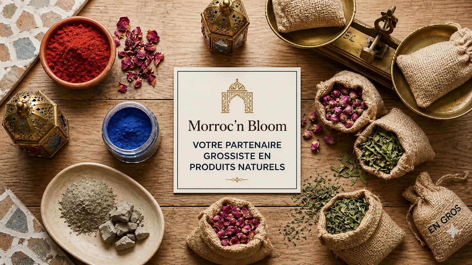 Morocc’n Bloom : grossiste en produits naturels